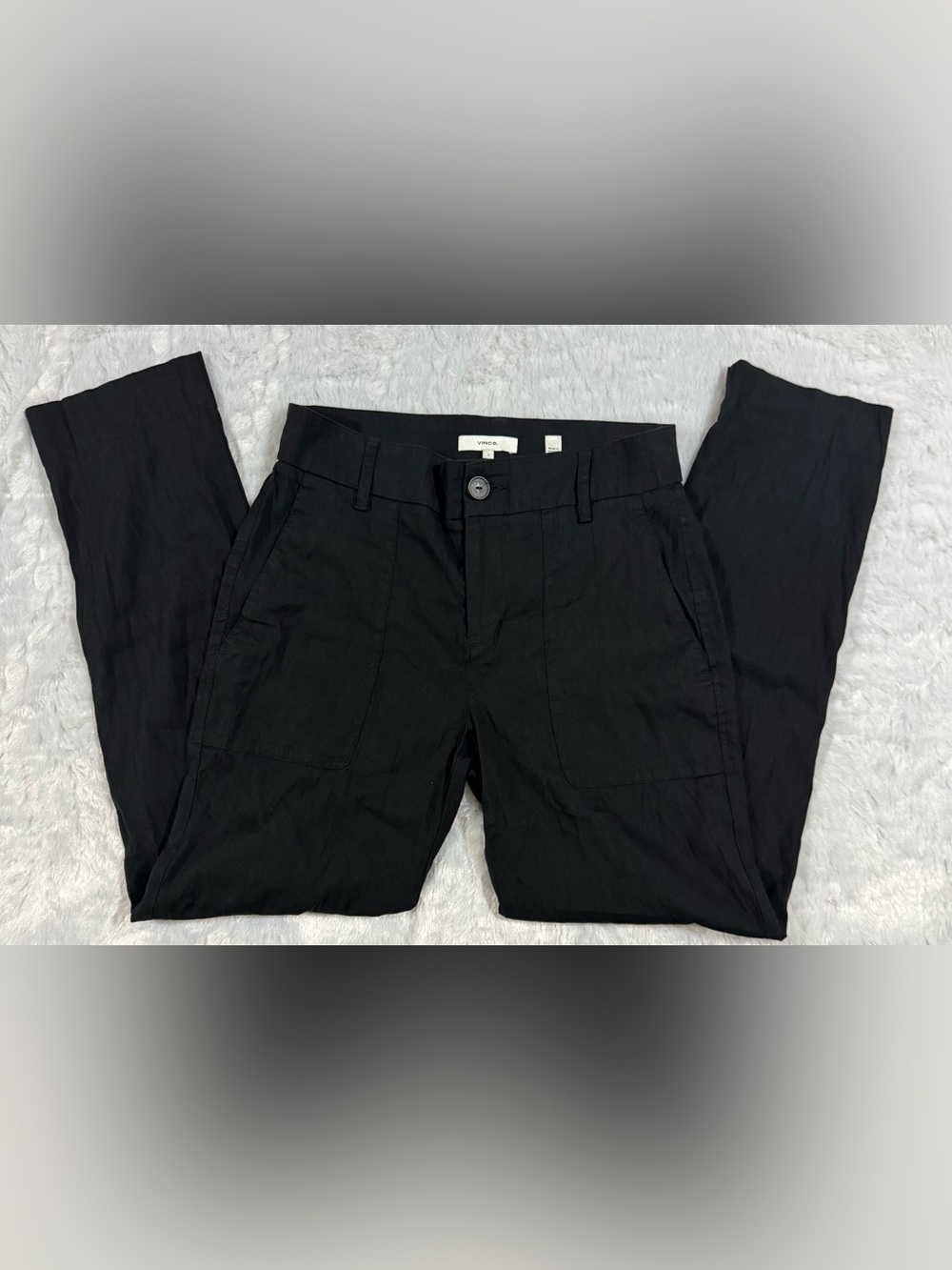Vince. Linen Blend Pants